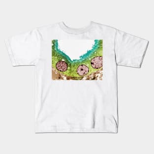 Kidney tubule, TEM (P550/0208) Kids T-Shirt